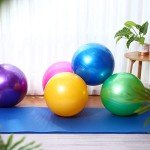 12-Pack Large Yoga Balls for Fitness & Stretching