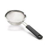 OXO Good Grips 8-Inch Double Strainer in Black