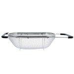 Stainless Steel Over Sink Colander with Handles