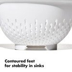 OXO Good Grips 3QT Plastic Colander - White