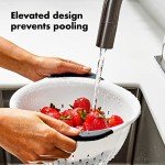 OXO Good Grips 3QT Plastic Colander - White