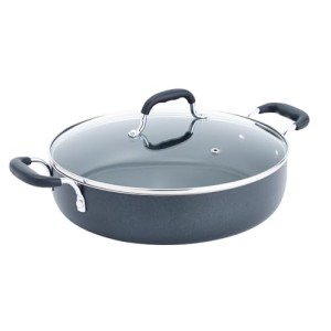 T-fal 12-Inch Nonstick Sauté Pan - Dishwasher Safe