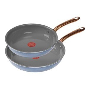 T-fal Ceramic Non-Stick Fry Pan Set, 2 Pieces