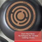 T-fal 12-Piece Nonstick Cookware Set, Black