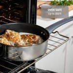T-fal Essentials 10.5" Stainless Steel Fry Pan