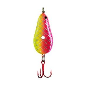 Lindy Glow Spoon Fishing Tackle - Pink Dace 1/4