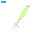 Patikil 5-Pack Glow Fishing Spoons, 1/2 oz
