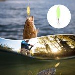 Patikil 5-Pack Glow Fishing Spoons, 1/2 oz