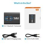 1Mii Bluetooth 5.3 Transmitter & Receiver for TV