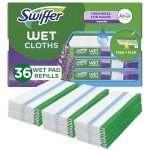 Swiffer Wet Mopping Cloth Refills with Lavender Scent