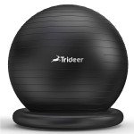 Trideer 65cm Exercise Ball Chair with Ring