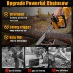 Cordless Mini Chainsaw for Dewalt 20V Battery