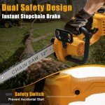 Cordless Mini Chainsaw for Dewalt 20V Battery