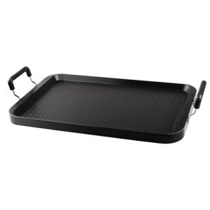 17-Inch Flat Griddle Pan for Stovetop Cooking