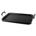 17-Inch Flat Griddle Pan for Stovetop Cooking
