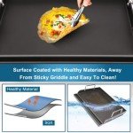 17" Nonstick Cooking Griddle for Gas Grills