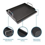 17" Nonstick Cooking Griddle for Gas Grills