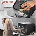 17-Inch Flat Griddle Pan for Stovetop Cooking
