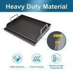 17" Nonstick Cooking Griddle for Gas Grills