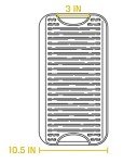 Lodge Cast Iron Reversible Grill and Griddle