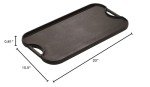 Lodge Cast Iron Reversible Grill and Griddle