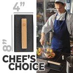 Cast Iron Grill Press Set - 8x4 Inch