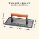 Cuisinart Heavy-Duty Cast Iron Grill Press