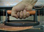 Cast Iron Grill Press with Wooden Handle - Set