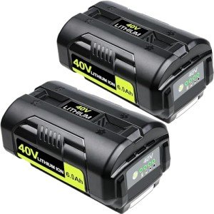 DTK 6.0Ah Lithium Battery for Ryobi 40V (2 Pk)