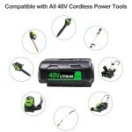 40V Lithium Replacement Battery for Ryobi Tools