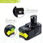 Ryobi 18V Battery Replacement - 2 Pack 7.0Ah