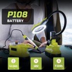 Masione 2-Pack 7Ah Ryobi 18V Battery Replacement