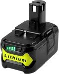 6.2Ah Lithium-ion Battery for Ryobi 18V Tools