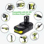DTK 18V Battery Replacement for Ryobi Tool Set