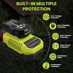 Ryobi 18V Lithium Battery Replacement 2-Pack