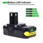 DTK 18V Battery Replacement for Ryobi Tool Set