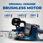 DongCheng 40V Cordless 16 Inch Chainsaw Kit