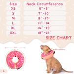 Inflatable Dog Recovery Donut Collar for All Sizes