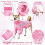Lukovee Soft Dog Recovery Suit - Pink