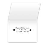 Happy Howlidays Dog Christmas Cards - 25 Pack