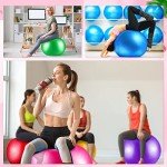 6-Pack Exercise Balls with Pump for Fitness