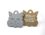 Personalized Pet ID Tags - 8 Shapes & 9 Colors