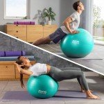 Core Balance Gym Ball - Fitness and Yoga Exercise