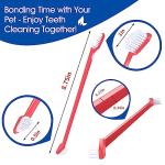 10-Piece Dog Toothbrush Set for Healthy Smiles