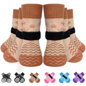 EXPAWLORER Anti-Slip Dog Socks for Paw Protection