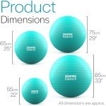Core Balance Gym Ball - Fitness and Yoga Exercise