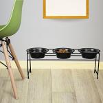 Platinum Pets Triple Diner Feeder with Bowls