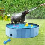 Foldable 48" Dog Pool - Perfect for Large Dogs