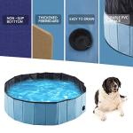 Foldable 48" Dog Pool - Perfect for Large Dogs
