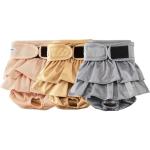 Medium Reusable Washable Dog Diapers for Females - 3 Pack